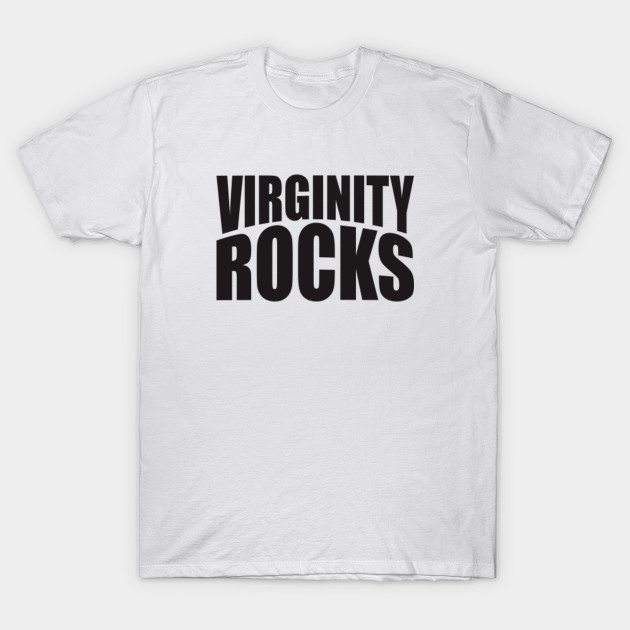 what is the meaning of the virginity rocks shirt